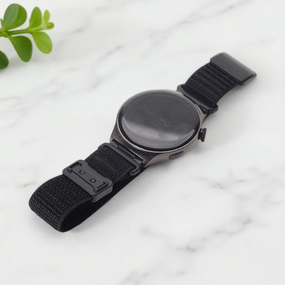 Braccialetto sportivo in nylon per Motorola Moto Watch 40/70/100/120, cinturino di ricambio regolabile per Motorola Moto Watch 360 di terza generazione 2020
