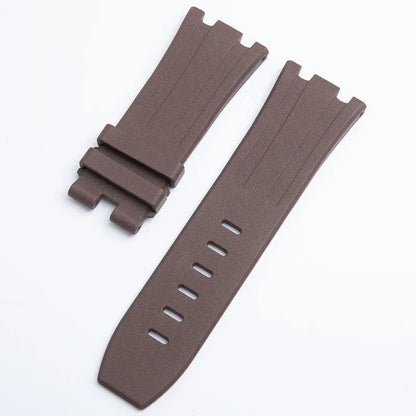 Bracelet de montre en caoutchouc FKM souple de 28mm, adapté au bracelet de montre AP Audemars Piguet, cadran de 42mm, boucle à ardillon 15703 15710
