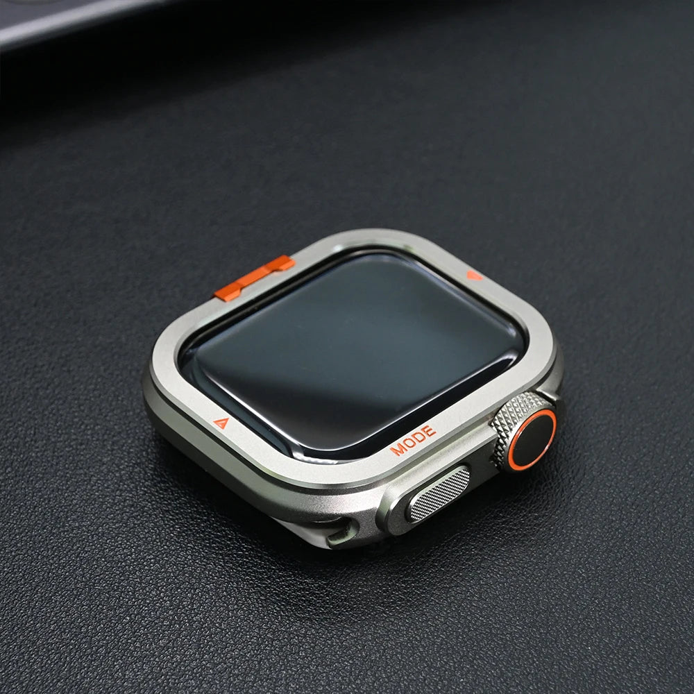 Boîtier en alliage pour Apple Watch 49mm 46mm 45mm 44mm, coque de montre en métal pour IWatch Ultra 3 2 1 Series 11 10 9 8 7 6 5 4 SE3