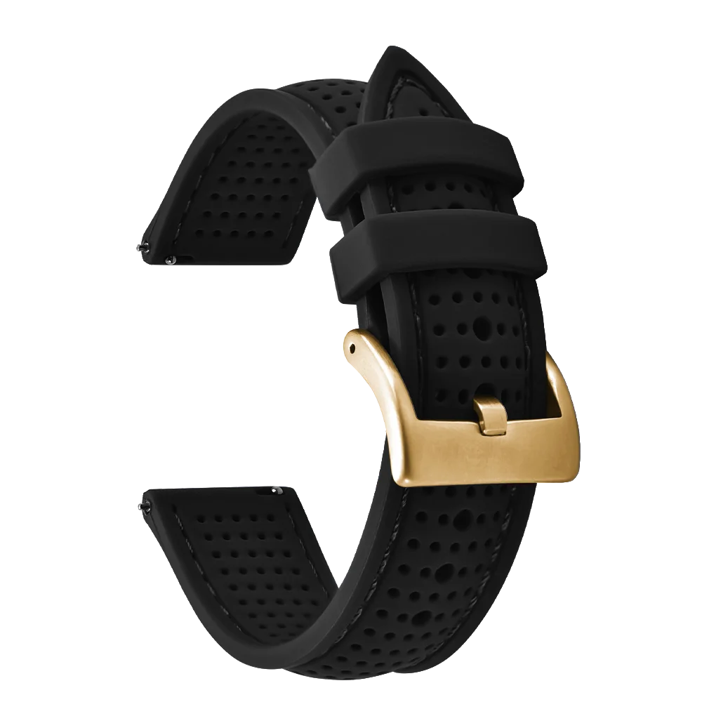 Bracelet de Sport en Silicone pour hommes, 18mm 20mm 22mm, en caoutchouc étanche, bracelet de remplacement pour Samsung S3 Huawei Watch GT2 46mm Amazfit GTR