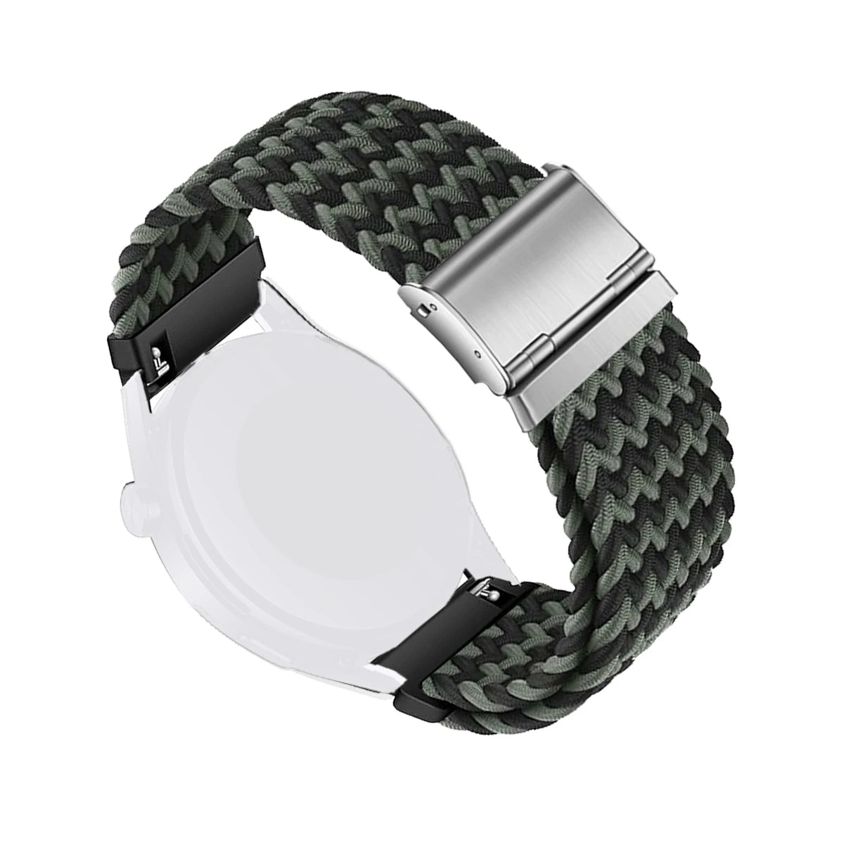 Bracelet à boucle tressée en Nylon, 20/22mm, pour Garmin Forerunner 265 55 965 165, Bracelet de Sport Garmin Venu 3/2 Vivoactive 5