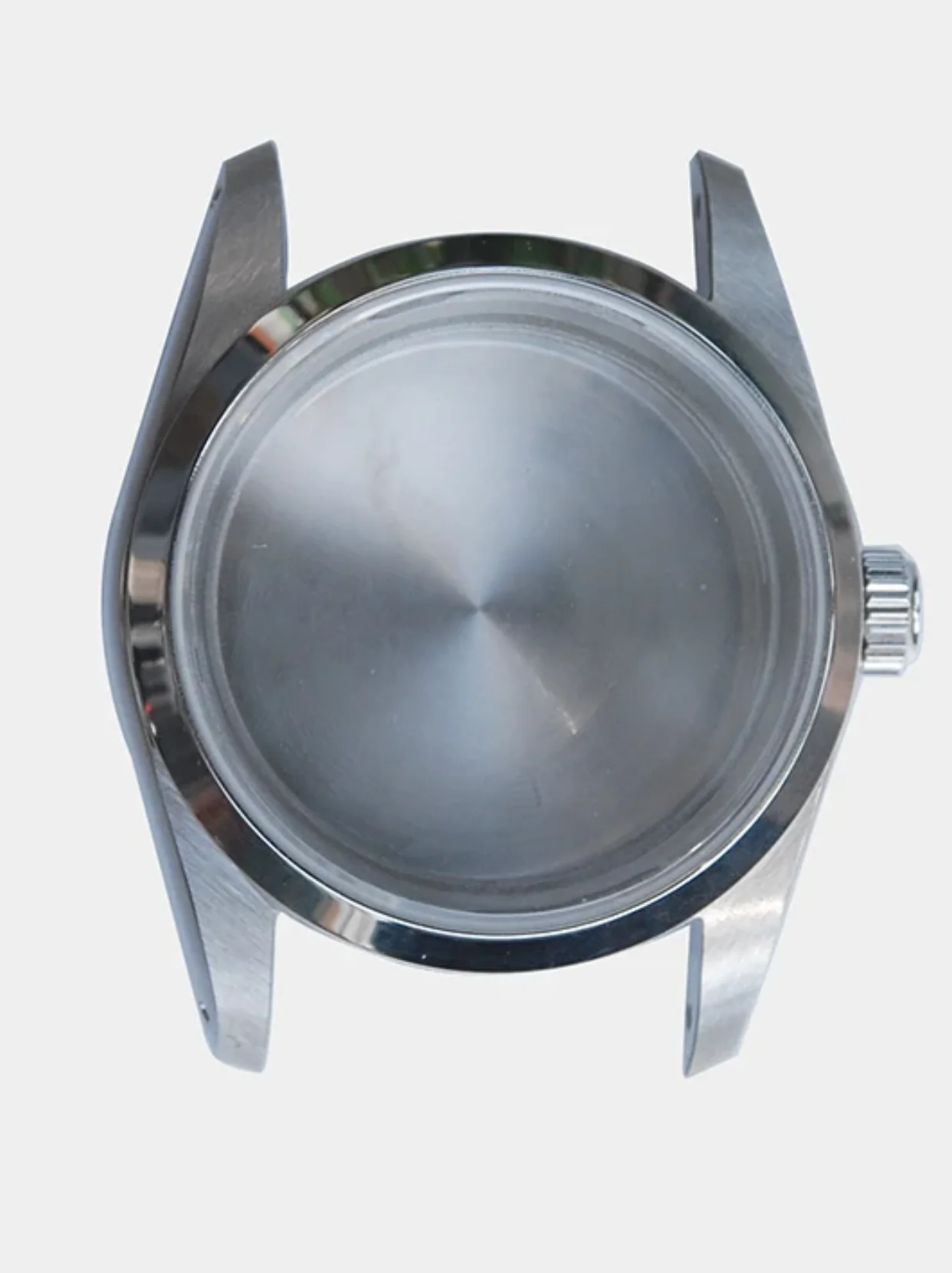 Cassa da orologio da esploratrice in acciaio da 36MM, adatta per movimento PT5000 ETA2824 ETA2836 316L, guscio per accessori orologio