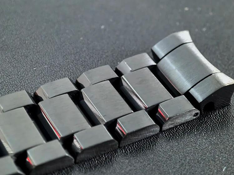 Bracelet en acier inoxydable Caesar Three Board pour montre de plongée Seiko série Sumo SBDC001 / SBDC003 / SBDC031 / SBDC033 / SBDC081