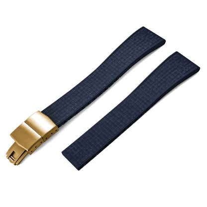 STAPELP 20mm a 22mm tutte le misure mosaico CTS FKM cinturini in caucciù per orologi Rolex Cartier IWC Omega Tuber cinturino con sgancio rapido