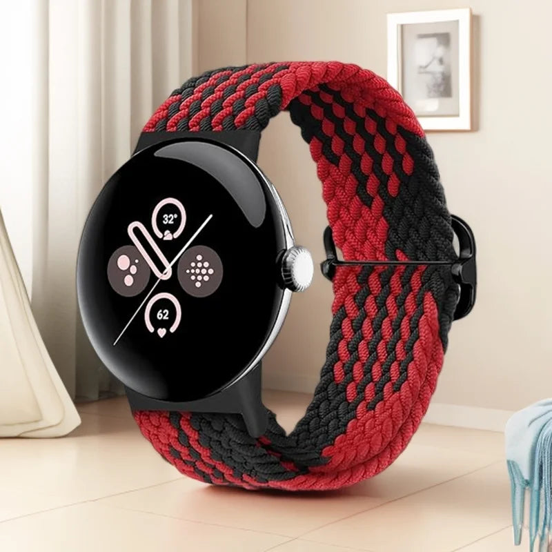Bracelet tressé en Nylon pour Google Pixel Watch 2/1, accessoires pour montre intelligente, ceinture pour Pixel Watch 3, bracelet de Sport 41mm