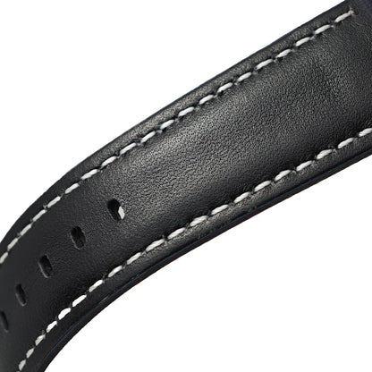 Bracelet de montre en toile et Nylon pour hommes, 22mm 24mm 26mm, pour Panerai LUMINOR DUE 1950 SUBMERSIBLE PAM bleu vert noir, en cuir de vache souple