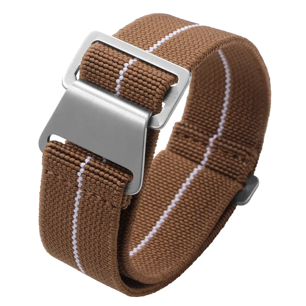 Bracelets de montre en Nylon 18/20/22mm, Parachute élastique respirant, respectueux de la peau, pour Rolex Water Ghost pour Omega pour Bracelet Tudor