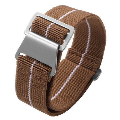 Bracelets de montre en Nylon 18/20/22mm, Parachute élastique respirant, respectueux de la peau, pour Rolex Water Ghost pour Omega pour Bracelet Tudor