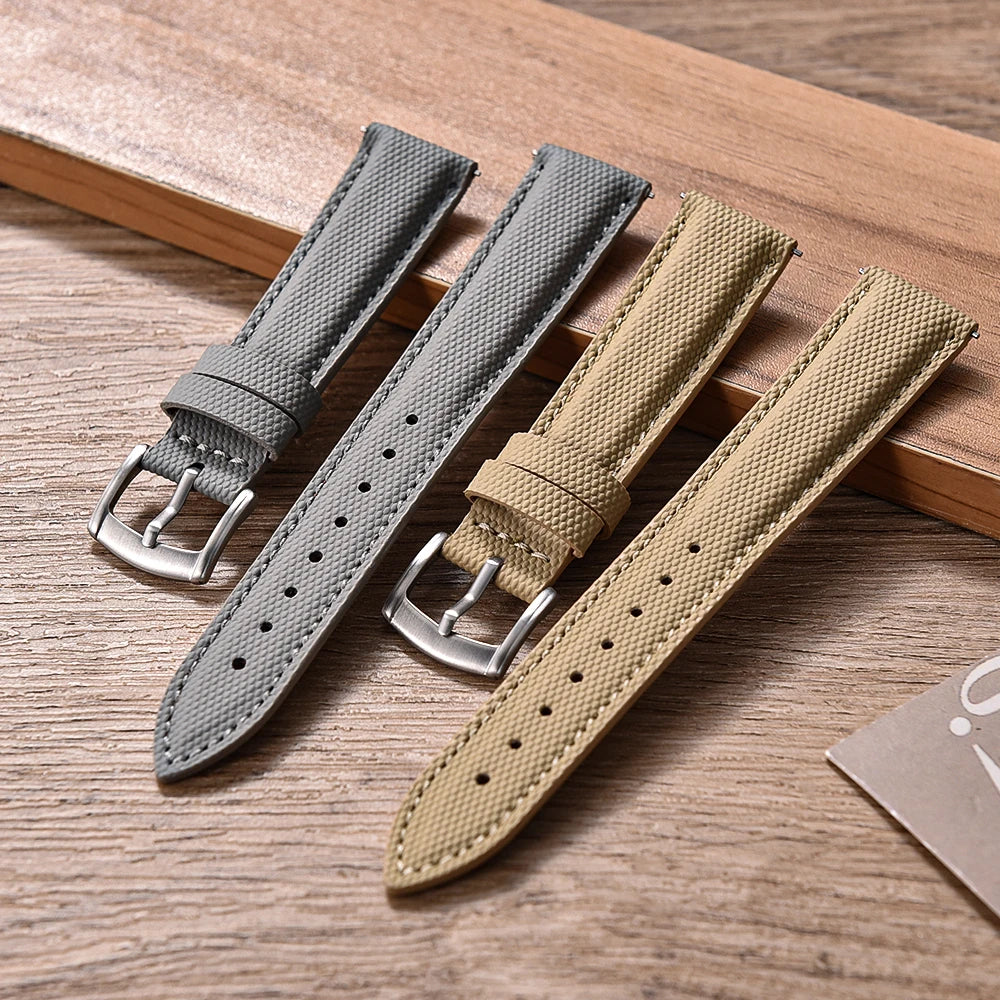 Premium Quality Nylon Fabric Quick Release Watch Straps, 18mm, 19mm, 20mm, 22mm, Durable, Unisex Replacement