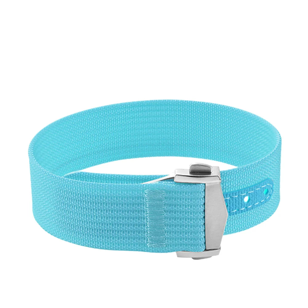 High-Quality Nylon Fluororubber 20mm Bracelet for Omega X Swatch MoonSwatch Sport, Folding Clasp Watch Strap for Seamaster 300