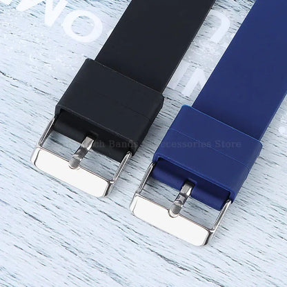 10mm 12mm 14mm 15mm 16mm 18mm 20mm 21mm 22mm 24mm Silicone Watch Band Quick Release Watch Strap for Men Women Universal Wristband