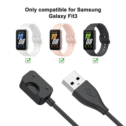 1-2 pièces 100cm USB Type C chargeur rapide magnétique pour Samsung Galaxy Fit 3 câble de chargement pour Samsung Galaxy Fit 3 adaptateur de montre