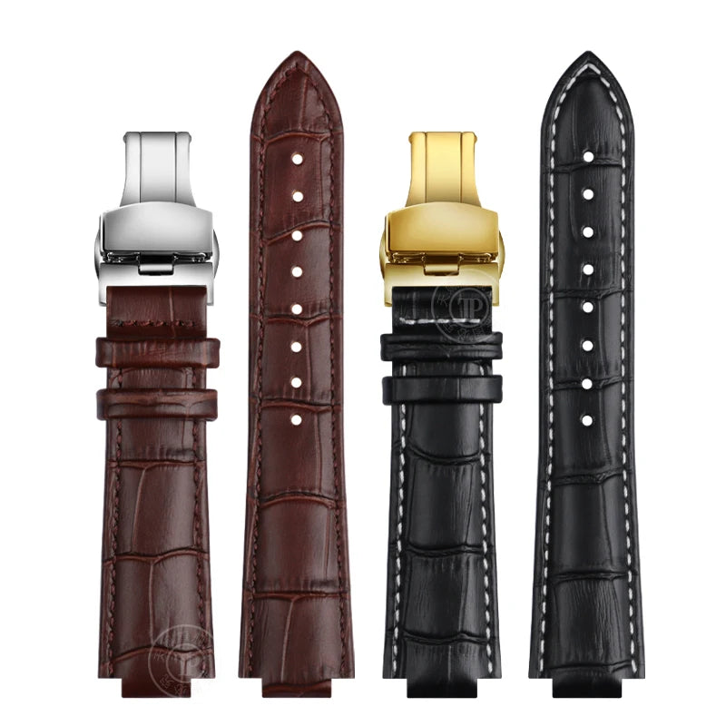 Cinturino dedicato per orologio LV serie Drum Q1121 per uomo e donna, cinturino in vera pelle Q114k.