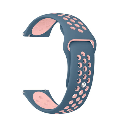 Cinturino in silicone da 20 mm 22 mm, per Amazfit Bip 6 5/GTS 3/2/2e/GTS2 Mini/GTR 3 Pro/42 mm/47 mm/2/2e/Stratos 2/3 Pro Sport Correa