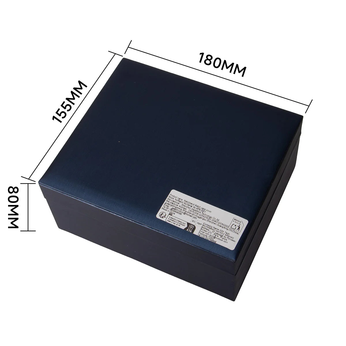 Luxury PU Leather Single Watch Storage Box, Multifunctional Travel Case with Accessories and Removable Pillow