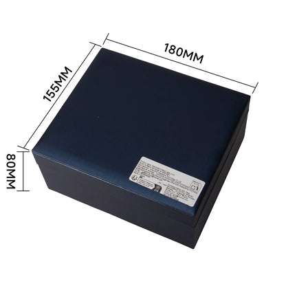 Luxury PU Leather Single Watch Storage Box, Multifunctional Travel Case with Accessories and Removable Pillow