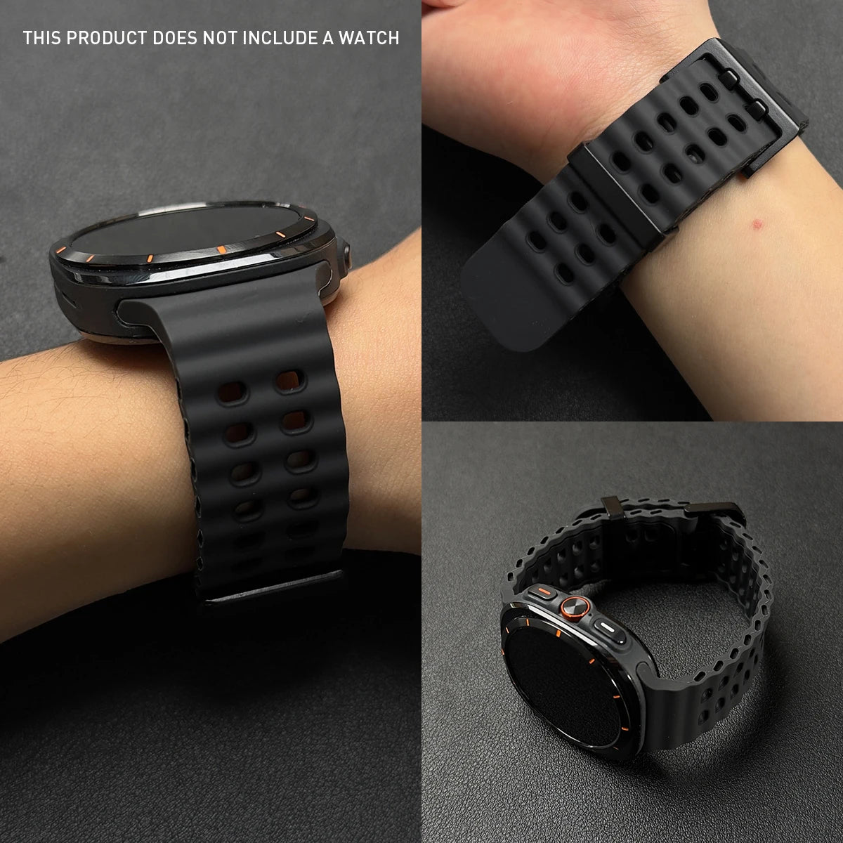 Cinturino sportivo in silicone Marine Band per Samsung Galaxy Watch Ultra2 2026, accessori per orologio Samsung Galaxy Ultra 47mm