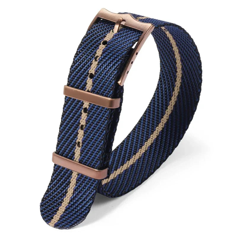 Cinturino militare in nylon da 20 mm 22 mm, cinturino in tela premium per Tudor Army, cinturini in tessuto Seiko per Rolex, cinturini per uomo e donna