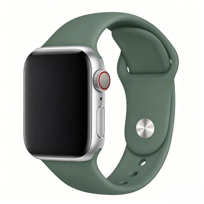 Bracelets en silicone pour Apple Watch, 44mm, 40mm, 45mm, 41mm, 49mm, 46mm, 42mm, correa, série iwatch 11, 10, 7, 8, se, 9, ultra, 2, 3