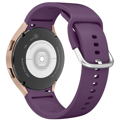 Bracelet en Silicone souple pour Samsung Galaxy Watch FE 7 6 5 4 44mm 40mm 5 Pro 45mm, pour Galaxy Watch 6 Classic 43mm 47mm