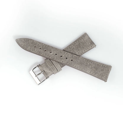 Bracelet de montre en toile conique à dégagement rapide, en nylon vintage, 20mm 22mm, accessoires de ceinture de poignet rétro pour hommes