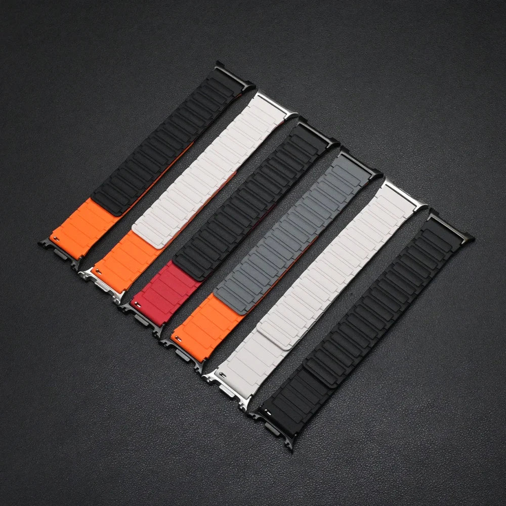 Magnetic Sport Strap for Samsung Galaxy Watch 8 Ultra 2, Bracelet Loop for Samsung Galaxy Ultra 47mm