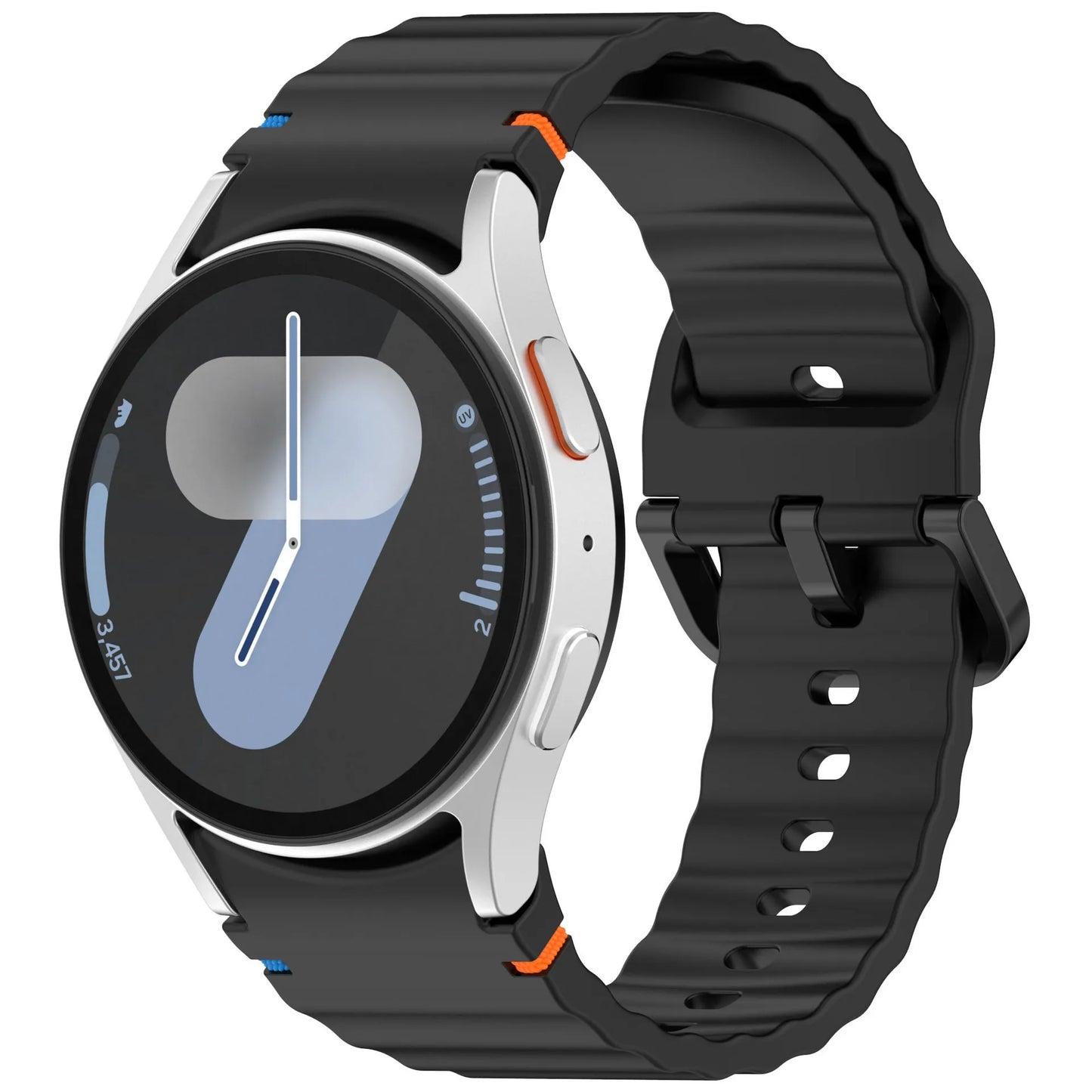 Bracelet de sport en silicone pour Samsung Galaxy Watch, Correa Watch6 Classic, Bracelet, 7, 6, 5, 4, FE, 44mm, 40mm, Pro 45mm, 43mm, 47mm, Original