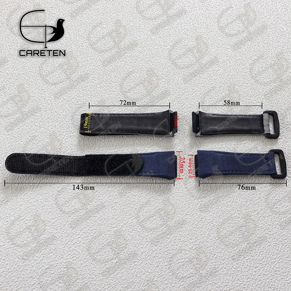 Men's Nylon Watch Strap, Canvas Watch Band, Watch Tool Accessories, Bracelet for Richard Mille Thom011 Thom3502 Thom056