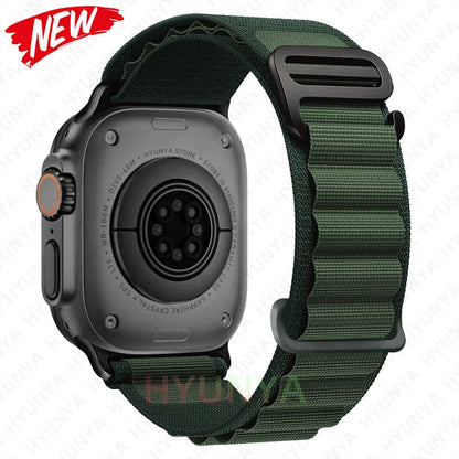 Cinturino per Apple Watch, bracciale alpino per cinturino Apple Watch Ultra 2 3, cinturino 45mm 49mm 42mm 46mm 44mm 41mm 40mm, cinturino Iwatch serie 11 9 8 7 SE 10