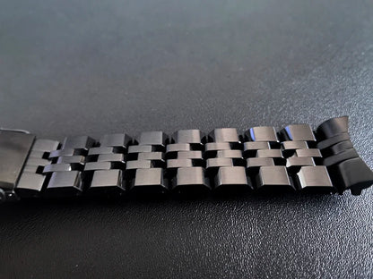 SEIKO SKX007/SKX009 Taucheruhr, spezieller Ersatz mit einem 22mm massiven Edelstahlarmband mit fünf gebürsteten Gliedern