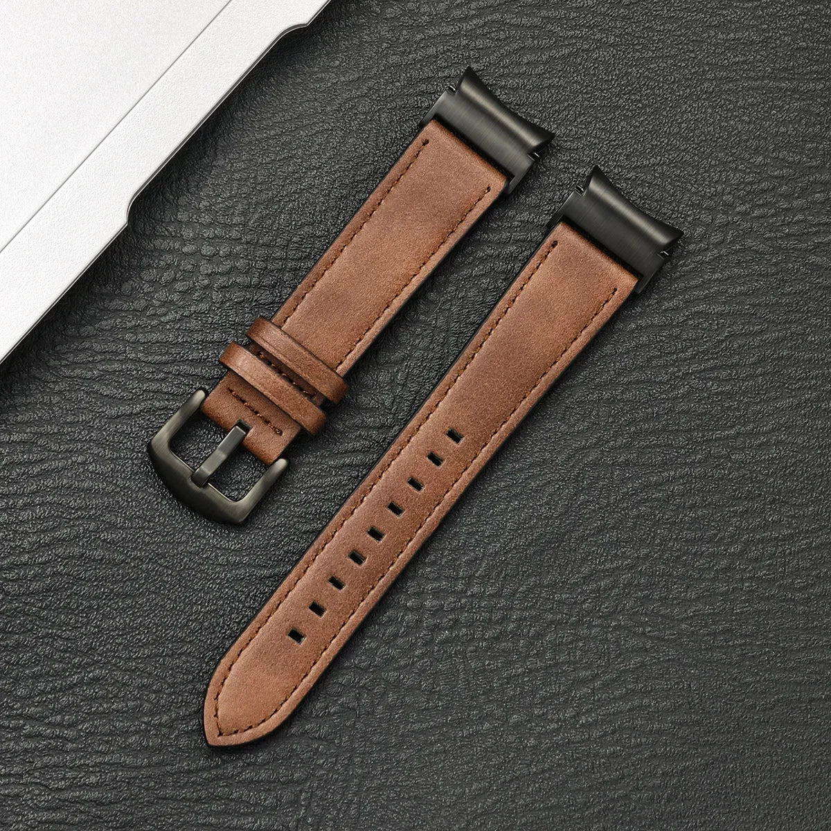 Bracelet en cuir sans écart pour Samsung Galaxy Watch 7 6 5 4 40mm 44mm 6 classique 43mm 47mm Bracelet de montre pour Galaxy Watch 5Pro 45mm