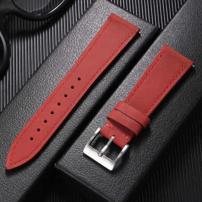 Cinturino vintage in pelle da 18 mm, per Casio e altri - Fast