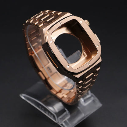 Luxury Modification Kit for Apple Watch 46mm 45mm 44mm 40 41mm, Metal Frame for iWatch Series 6 5 4 SE, Accessories
