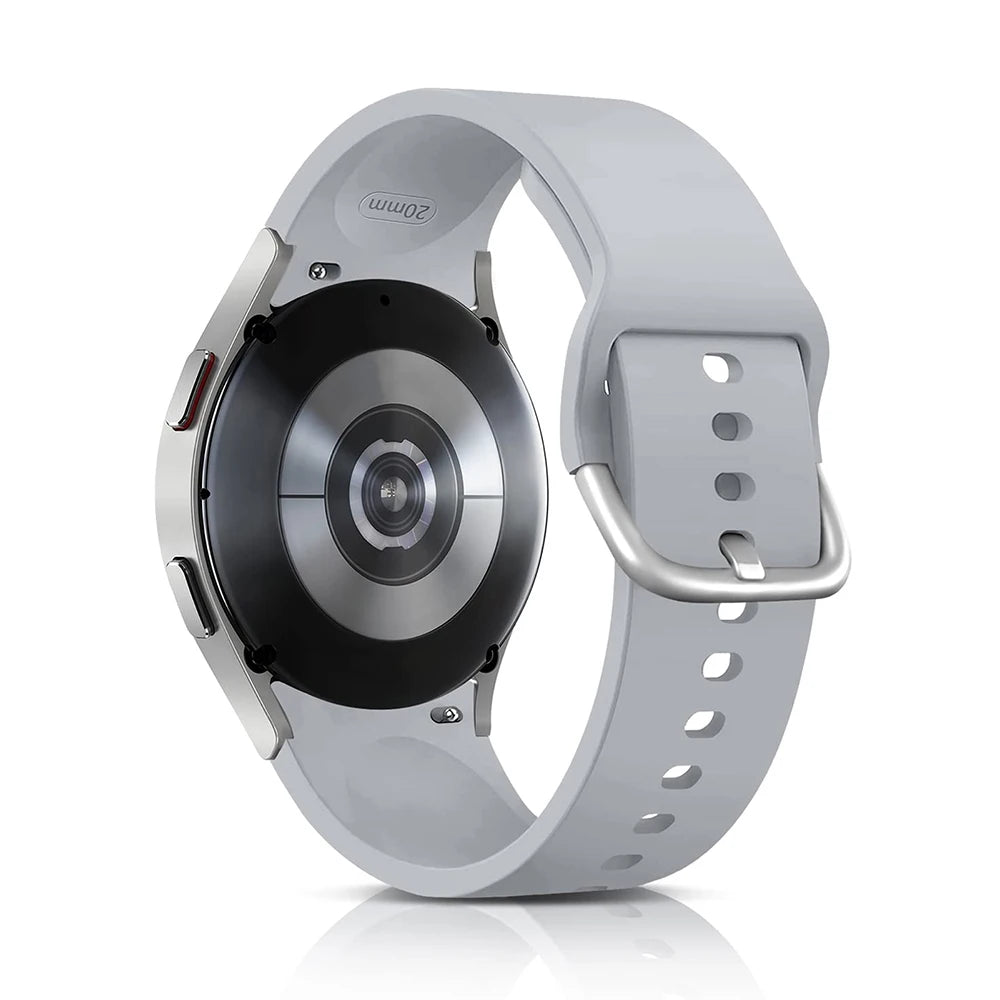 Bracelet en Silicone pour Samsung Galaxy Watch 7 6 5 4 44mm 40mm pro 45mm Sport 20mm Bracelet de montre Galaxy Watch6 Classic 43mm 47mm