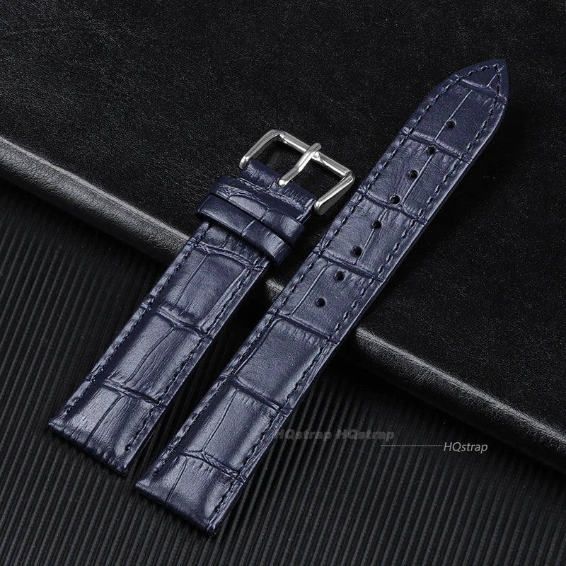 Bracelet de montre en cuir pour hommes femmes 12mm 14mm 16mm 18mm 19mm 20mm 21mm 22mm bracelet de montre bracelet de montre en cuir de remplacement universel
