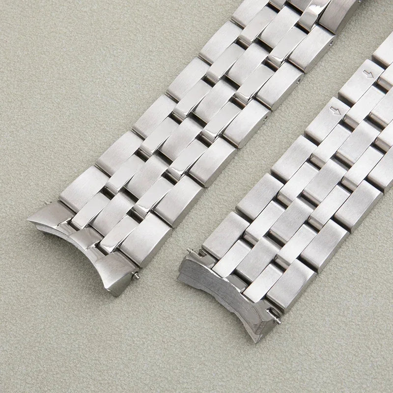 Solid 316L Stainless Steel Watch Bracelet, 21mm 23mm, for Tissot Seastar T120407 T055427A, Silver Watch Band