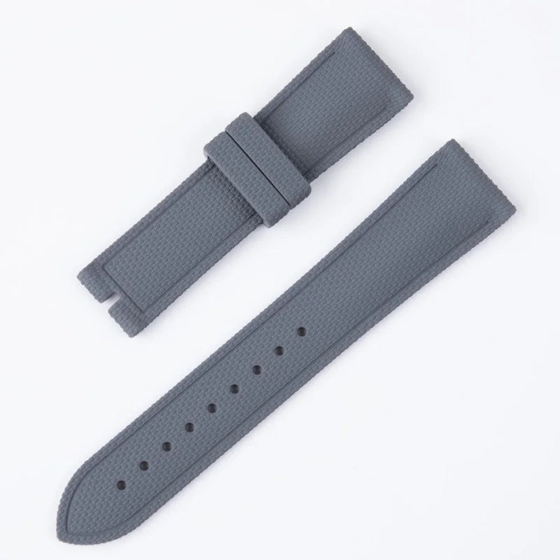 Cinturino per orologio in gomma fluorurata FKM di alta qualità, 18/19/20/21/22/23/24mm, per uomo e donna, per Longines/Tissot Rolex Diver, cinturino universale F