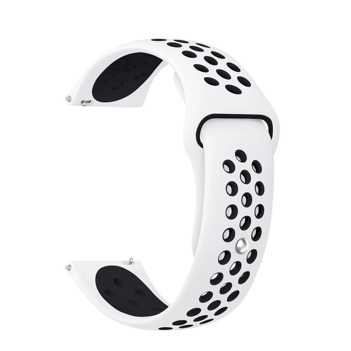 Cinturino in silicone da 20 mm 22 mm, per Amazfit Bip 6 5/GTS 3/2/2e/GTS2 Mini/GTR 3 Pro/42 mm/47 mm/2/2e/Stratos 2/3 Pro Sport Correa