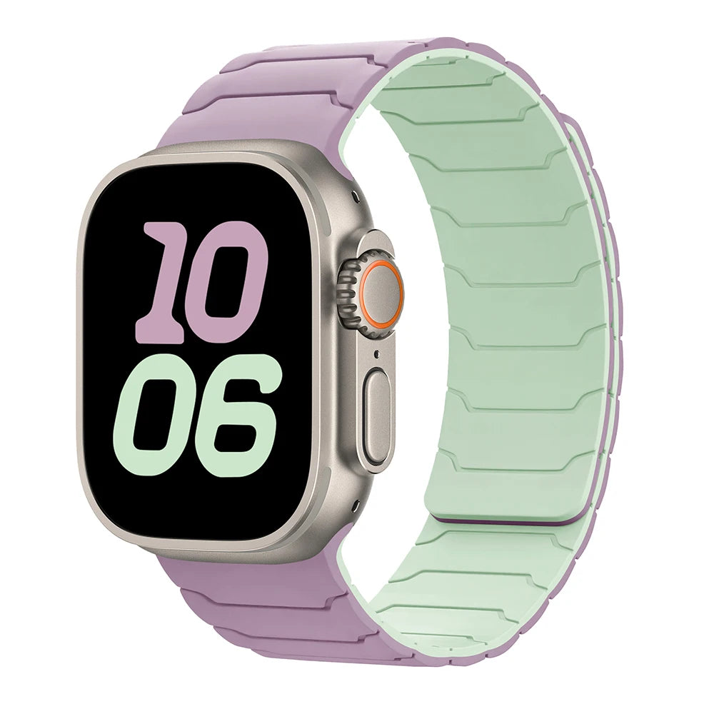 Bracelet magnétique pour Bracelet de montre Apple 46mm 44mm 45mm 40mm 42mm 41mm, Bracelet Correa IWatch série 11 10 SE 9 8 7 6 Ultra 3 2 49mm