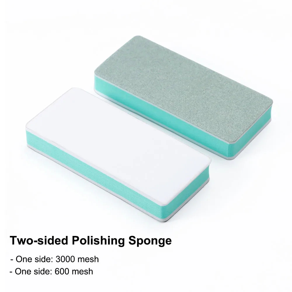 1/2/4 Pcs Watch Cleaning Stick for Watchmaker Tools Accessories 4 Sides Mesh Polishing Sponge Stick Watch Polishing Stick
