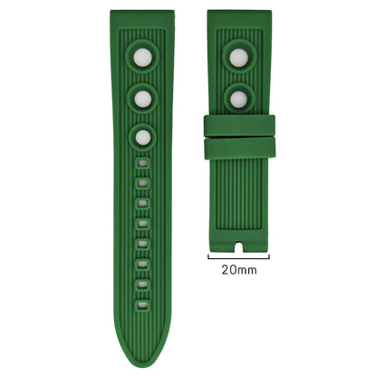 Bracelet de montre en caoutchouc naturel et silicone, 20mm 22mm, pour Breitling HéRITAGE Superocean Avenger Navitimer, bracelet de montre de sport souple, outils