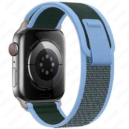 适用于 Apple Watch Ultra 3 2 的 Trail 回环式表带，49mm 46mm 44mm 45mm 40mm 41mm 42mm，兼容 iWatch 系列 11 10 SE 9 8 7 的表带 Correa