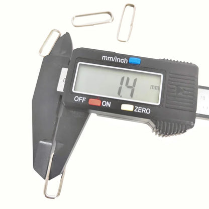 Lot de 100 anneaux de montre en acier inoxydable poli, 16MM, 18MM, 20MM, 22MM, pour bracelets de montre