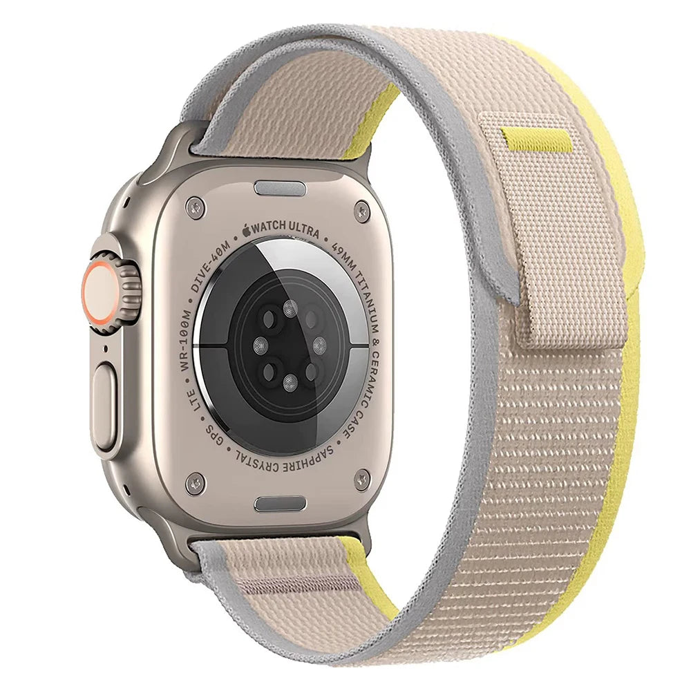 适用于 Apple Watch Ultra 3 2 的 Trail 回环式表带，49mm 46mm 44mm 45mm 40mm 41mm 42mm，兼容 iWatch 系列 11 10 SE 9 8 7 的表带 Correa
