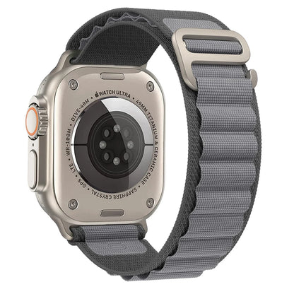 Bracelet à boucle alpine pour Apple watch Ultra 3 2 bandes 49mm 45mm 44mm 40mm 41mm 46mm 42mm Bracelet iWatch série 11 10 SE 9 8 7 6 5 4