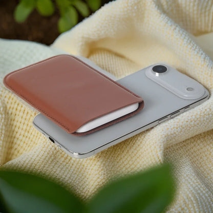 Étui de protection en cuir PU magnétique MagSafe pour batterie externe, compatible avec le chargeur portable iPhone 17 Air
