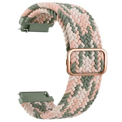 Bracelet tressé élastique 20mm/22mm, pour Garmin Forerunner 55 165 265 965 255 Active 5/Vivomove Trend/Vivoactive 5/Venu 3/2