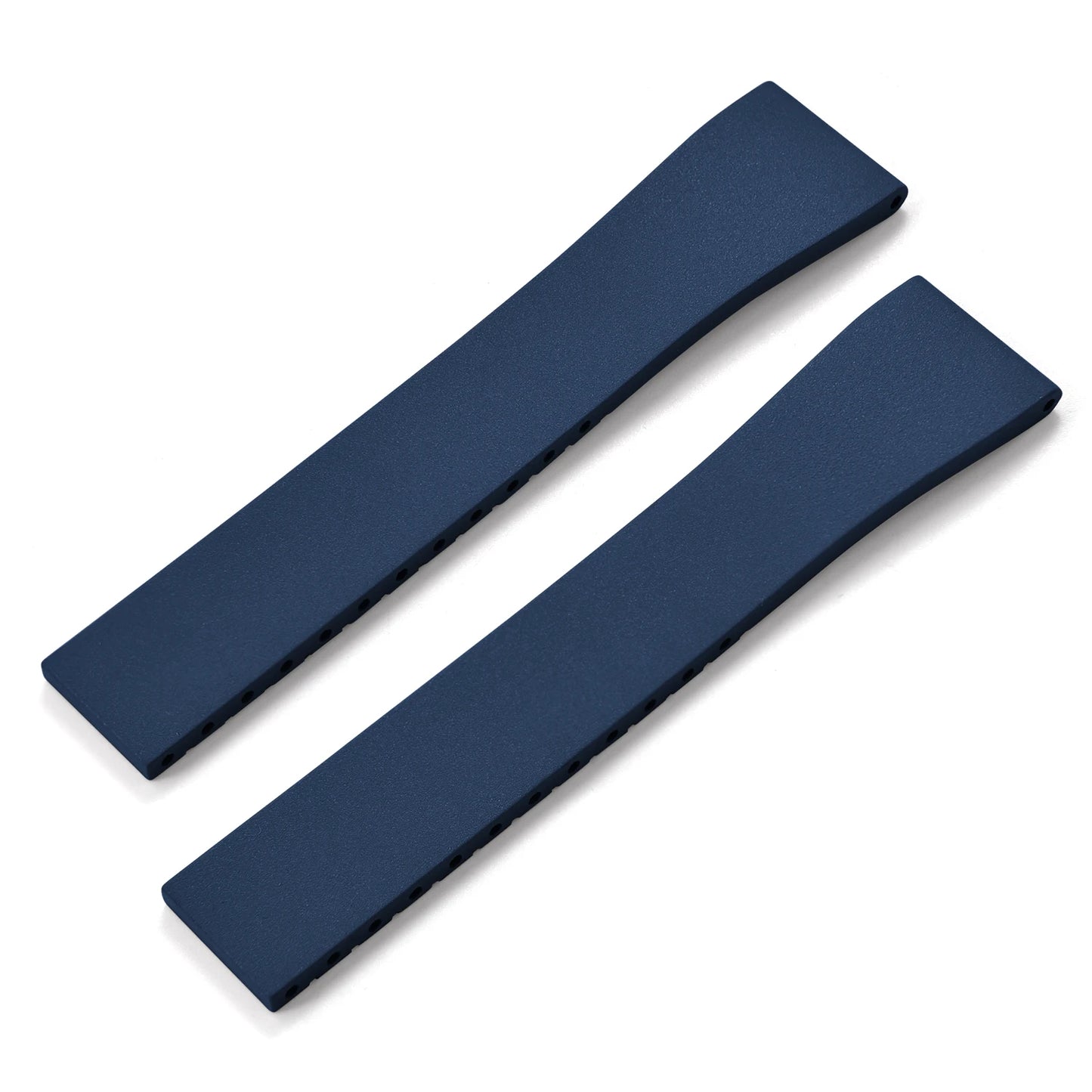 Nouveau bracelet de montre CTS FKM boucle en or papillon à dégagement rapide 16mm 18mm 19mm 20mm 21mm 22mm bracelets de montre en caoutchouc CTS pour couper à la taille