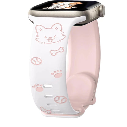 Cute Watch Band for Apple Watch 46mm 42mm 49mm 44mm 40mm 45mm 41mm 38mm, Compatible with iWatch Series 11 10 Ultra SE 3 9 8 7 6 5