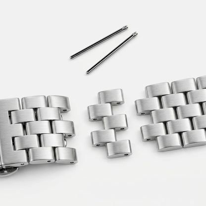Bracelet de montre universel robuste, 20 22 24 26mm, en acier inoxydable massif, bracelet de remplacement en métal épais pour hommes